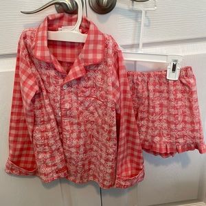 American Girl Pajama Set Size XS